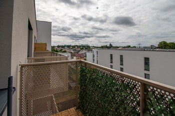 Balkón - Pronájem bytu 2+kk v osobním vlastnictví 40 m², Pardubice