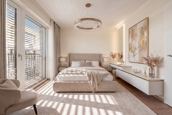 Vizualizace - Prodej bytu 2+kk v osobním vlastnictví 42 m², Hostivice