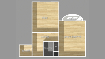 Prodej bytu 2+kk v osobním vlastnictví 42 m², Větřní