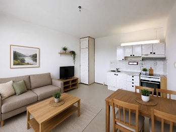 vizualizace - Prodej bytu 2+kk v osobním vlastnictví 42 m², Větřní