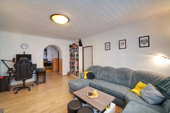 obývací pokoj 2 - Prodej bytu 3+1 v družstevním vlastnictví 82 m², Plzeň