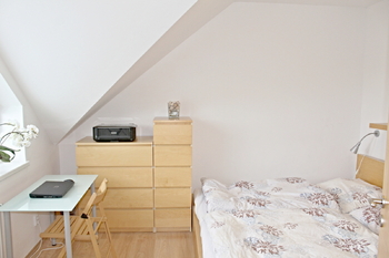 ložnice - Pronájem bytu 3+kk v osobním vlastnictví 86 m², České Budějovice
