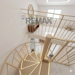 schodiště - vizualizace - Prodej domu 74 m², Provincia di Chieti