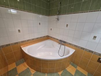 Koupelna s vanou - Pronájem bytu 3+1 v osobním vlastnictví 74 m², České Budějovice