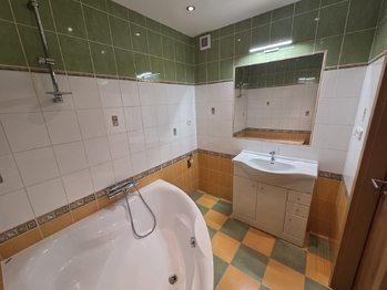 Koupelna s vanou - Pronájem bytu 3+1 v osobním vlastnictví 74 m², České Budějovice