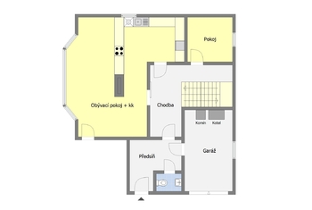 Pronájem domu 220 m², Praha 10 - Křeslice