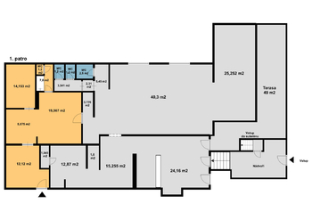 Prodej bytu atypický v osobním vlastnictví 388 m², Praha 8 - Kobylisy