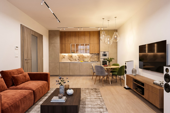 Vizualizace - Prodej bytu 2+kk v osobním vlastnictví 42 m², Hostivice