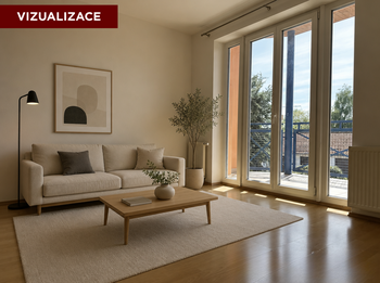 Pronájem bytu 2+kk v osobním vlastnictví 44 m², Vestec