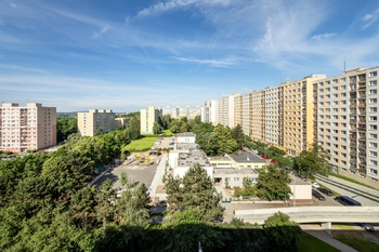 Výhled z okna - Prodej bytu 3+kk v osobním vlastnictví 62 m², Praha 4 - Chodov