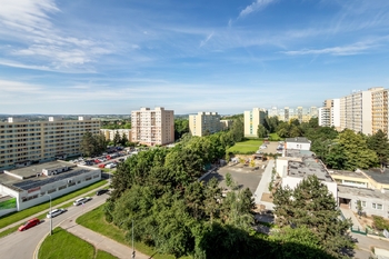 Výhled z okna - Prodej bytu 3+kk v osobním vlastnictví 62 m², Praha 4 - Chodov