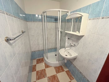 Koupelna se sprchou - Pronájem bytu 2+kk v osobním vlastnictví 47 m², Praha 8 - Kobylisy