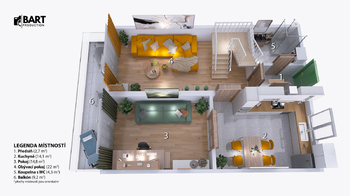 Prodej bytu 5+1 v osobním vlastnictví 115 m², Kuřim
