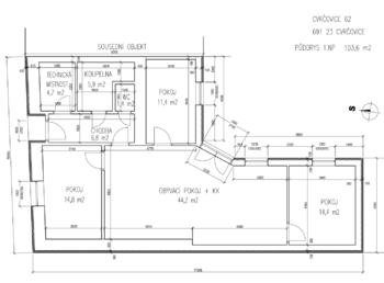 Prodej domu 104 m², Cvrčovice