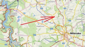 Prodej pozemku 6269 m², Milevsko