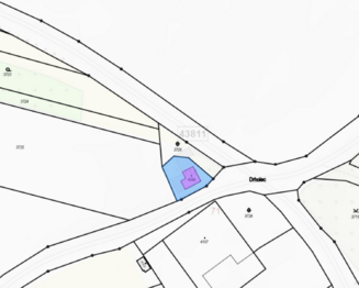 Prodej pozemku 704 m², Horní Újezd