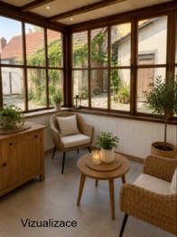 vizualizace, po možné rekontrukci - Prodej domu 175 m², Drysice