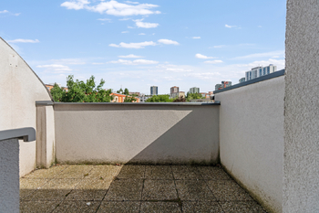 terasa č.1 - Pronájem bytu 2+1 v osobním vlastnictví 50 m², Praha 10 - Strašnice