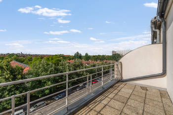 terasa č.2 - Pronájem bytu 2+1 v osobním vlastnictví 50 m², Praha 10 - Strašnice