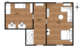Prodej bytu 4+1 v osobním vlastnictví 145 m², Litomyšl