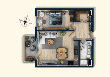 Prodej bytu 2+kk v osobním vlastnictví 57 m², Plzeň