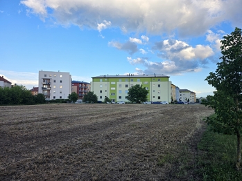 pohled-na-vchod - Pronájem bytu 2+kk v osobním vlastnictví 46 m², Šlapanice
