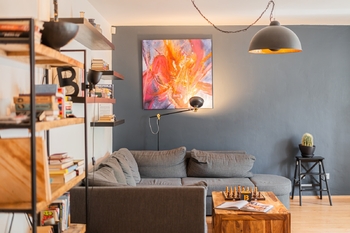obývací pokoj - Prodej domu 190 m², Braškov