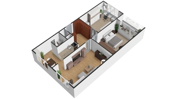 Prodej bytu 3+1 v družstevním vlastnictví 77 m², Chomutov
