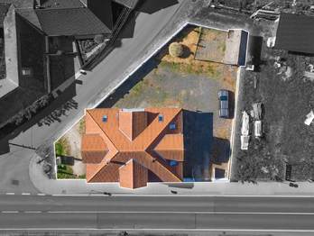 Pohled na dům - Prodej domu 250 m², Kasejovice