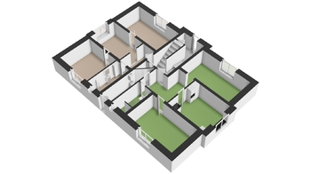 Orientační plánek přízemí - Prodej domu 250 m², Kasejovice