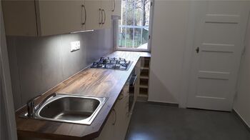 kuchyně - Pronájem bytu 2+1 v osobním vlastnictví 65 m², Praha 3 - Vinohrady 