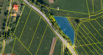 Prodej pozemku 7286 m², Podolí