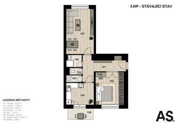 Prodej bytu 4+kk v osobním vlastnictví 139 m², Praha 4 - Braník