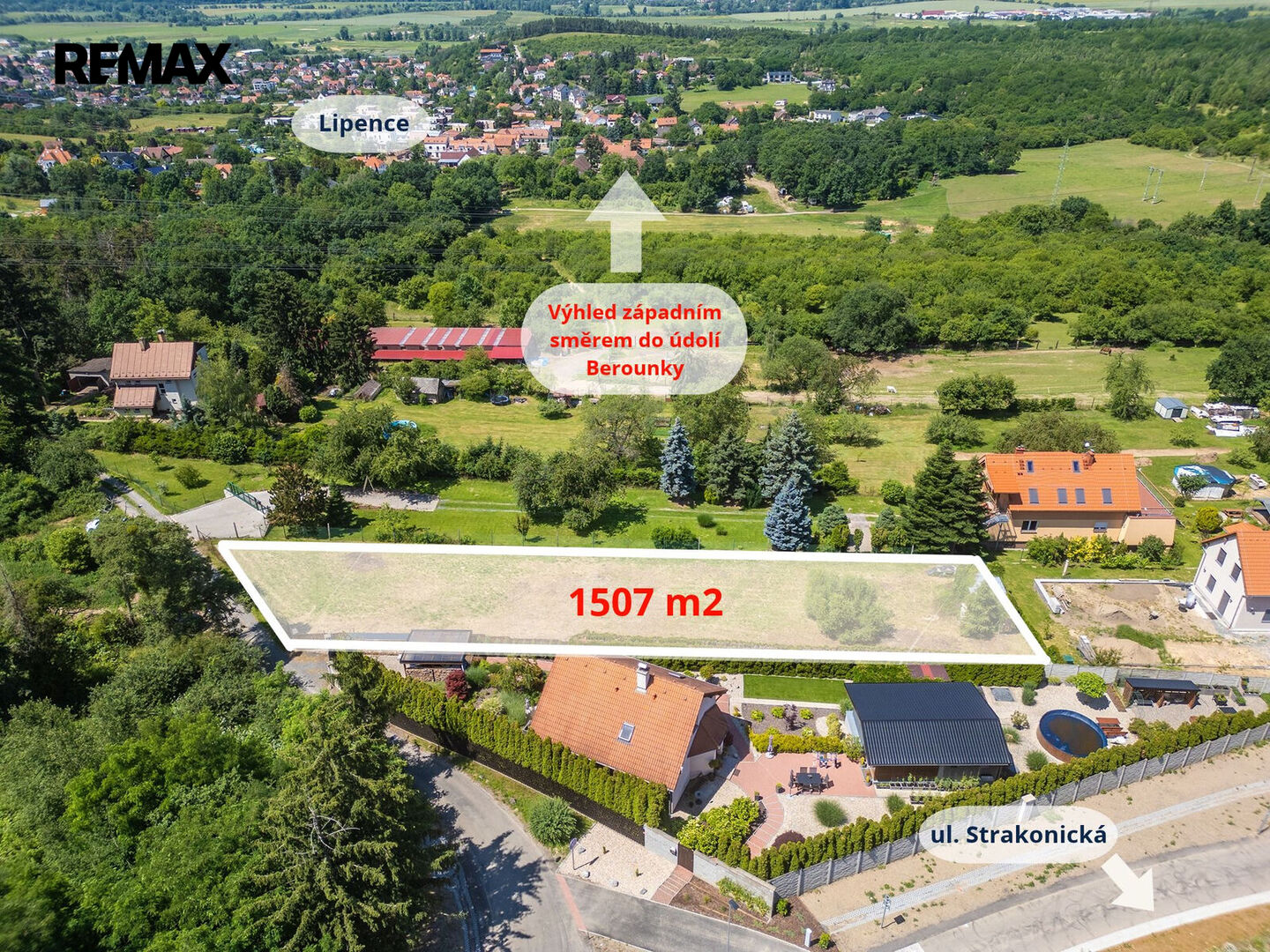 Prodej pozemku, 1507 m2, Praha 5 - Zbraslav