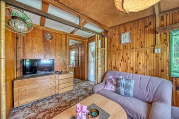 obývací pokoj - Prodej chaty / chalupy 40 m², Ovčáry