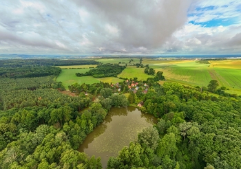 pohled na rybník - Prodej chaty / chalupy 40 m², Ovčáry