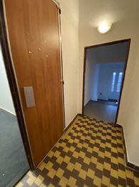 zadní vchod do domu, vchod do prostor - Pronájem skladovacích prostor, Plzeň