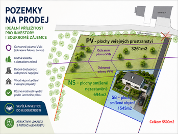 Prodej pozemku 5500 m², Horní Domaslavice