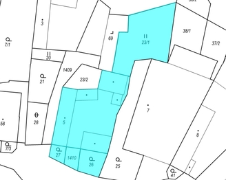 Prodej pozemku 1677 m², Chýstovice