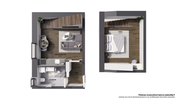 Prodej bytu 2+kk v osobním vlastnictví 50 m², Cvrčovice