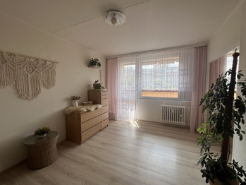 obývací pokoj - Prodej bytu 3+kk v osobním vlastnictví 54 m², Praha 9 - Střížkov