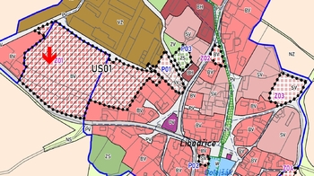 Prodej pozemku 849 m², Libodřice