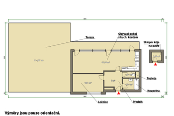 Pronájem bytu 2+kk v osobním vlastnictví 64 m², Plzeň