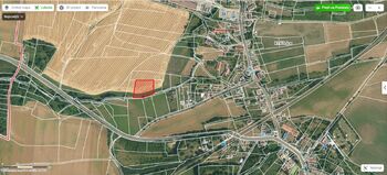 ORTOFOTO 1 - Prodej pozemku 3810 m², Kněžnice 