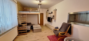 Obývací pokoj - Pronájem bytu 2+kk v osobním vlastnictví 55 m², Vyškov