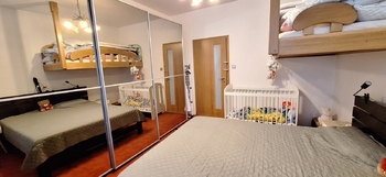 Ložnice  - Pronájem bytu 2+kk v osobním vlastnictví 55 m², Vyškov