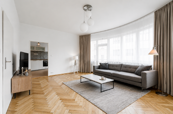 vizualizace  - Pronájem bytu 3+1 v osobním vlastnictví 105 m², Praha 7 - Holešovice