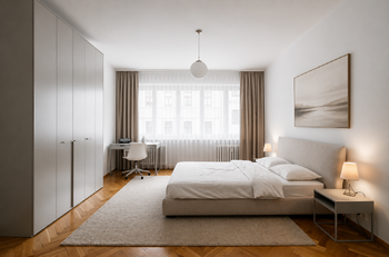 vizualizace  - Pronájem bytu 3+1 v osobním vlastnictví 105 m², Praha 7 - Holešovice
