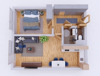 Prodej bytu 2+kk v osobním vlastnictví 43 m², Příbram