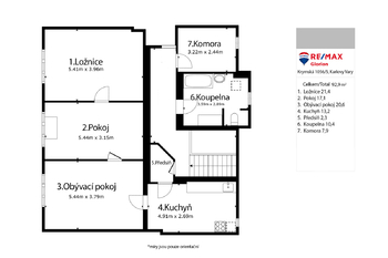 Prodej bytu 3+1 v osobním vlastnictví 83 m², Karlovy Vary